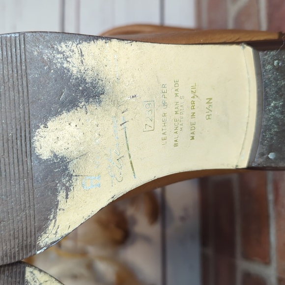 Vintage Etienne Aigner Designer Croc Alligator Leather 80's Women's Boots 8.5 - Picture 14 of 16